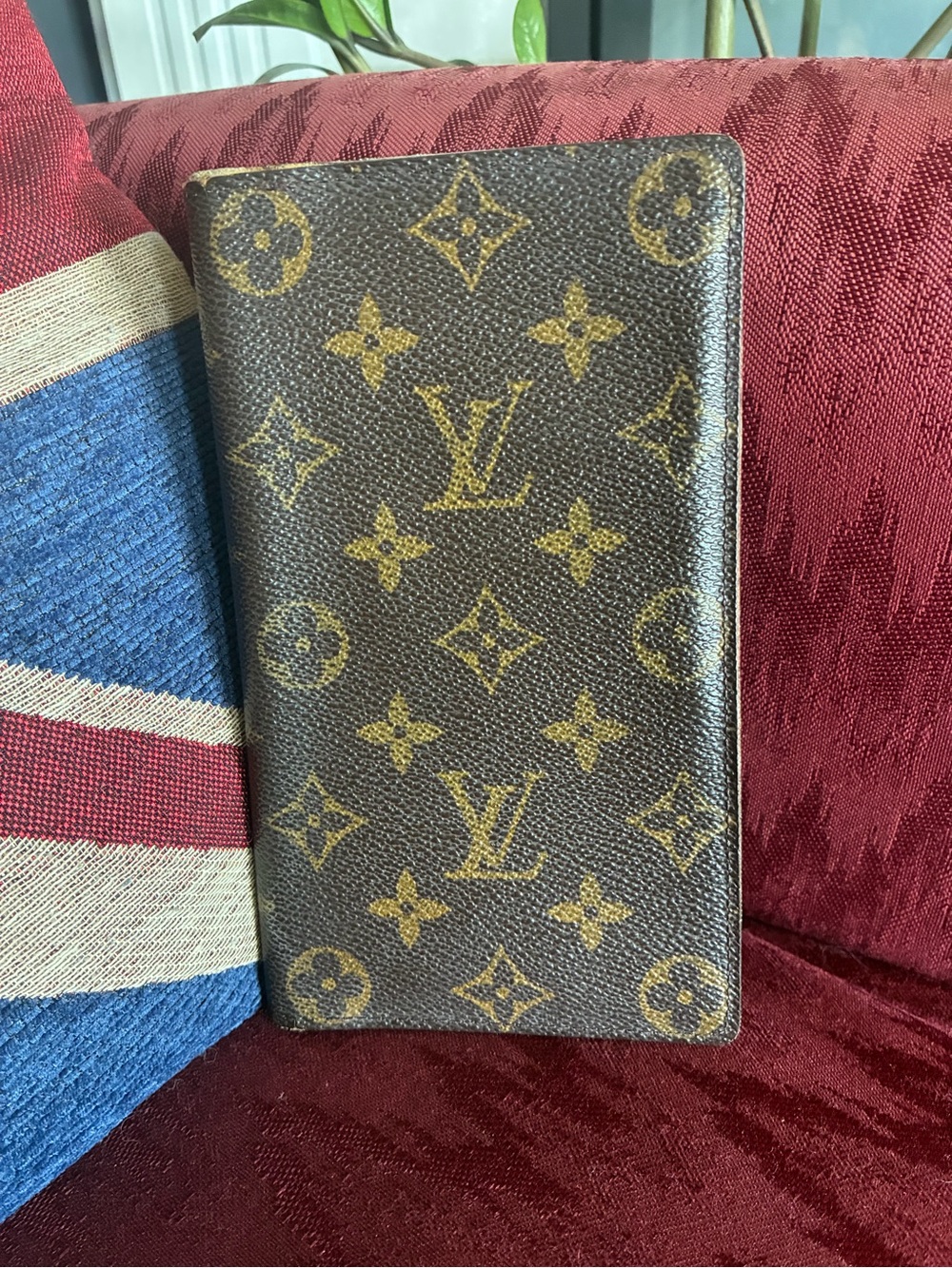 Louis Vuitton Monogram Canvas Long Wallet Brown/Gold